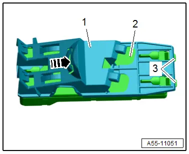 Audi Q3. A55-11051