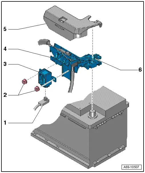 Audi Q3. Overview - Battery Interrupt Igniter
