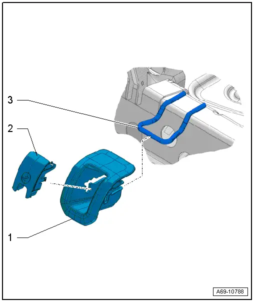 Audi Q3. Overview - Rear Child Seat Anchors, Rear Seat