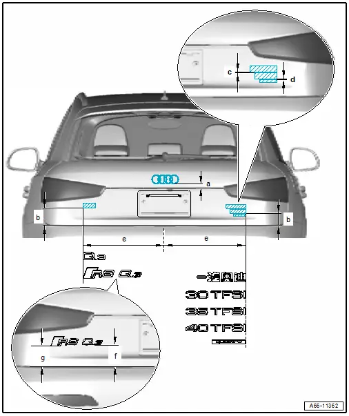 Audi Q3. Market-specific