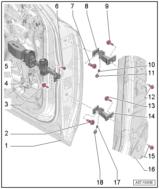 Audi Q3. Overview - Door