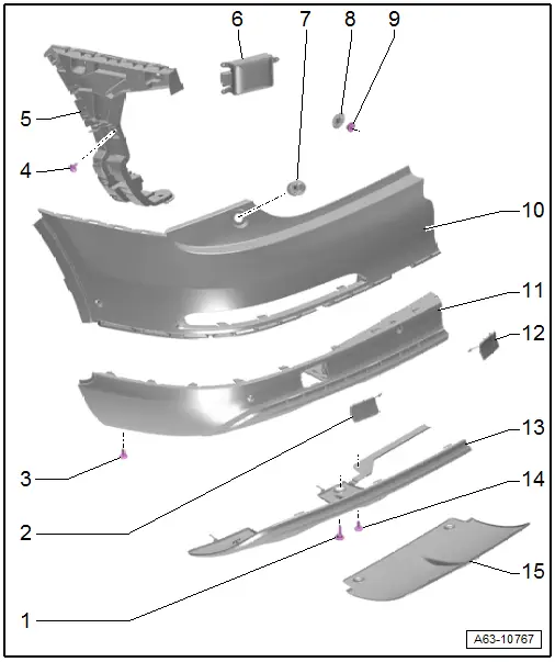 Audi Q3. Overview - Bumper Cover, Audi Q3 Offroad