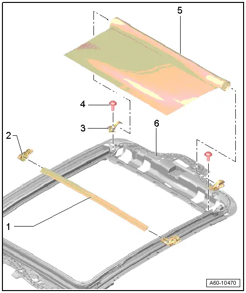 Audi Q3. Overview - Sunroof Shade