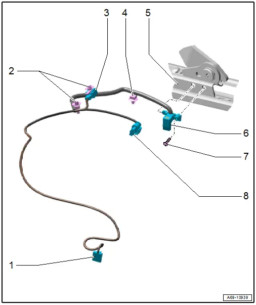 Audi Q3. Overview - Seat Position Sensor